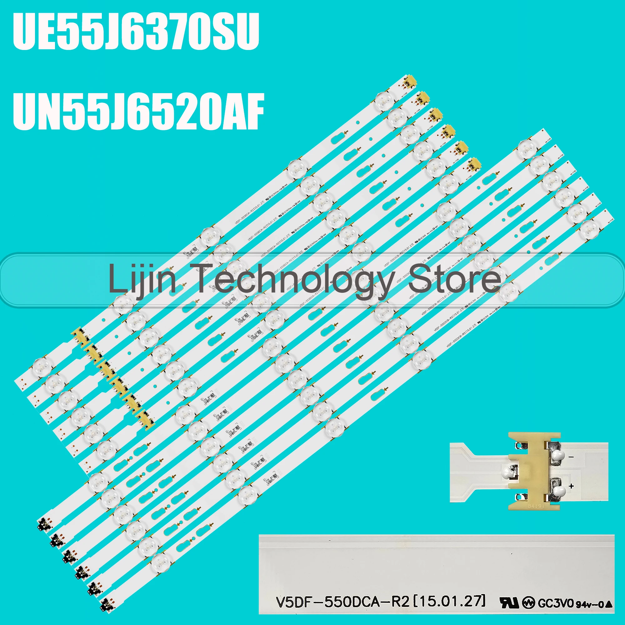 

Светодиодная лента подсветки CY-WJ055CGLV1H для телевизоров UN55J6520 UE55J6300 UE55J6370S