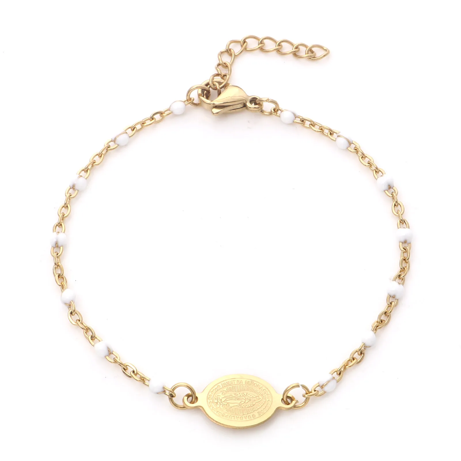 1 шт. эмалированный браслет из нержавеющей стали 304