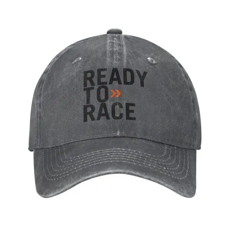 

Personalized Cotton Ready To Race Baseball Cap Sports Women Men's Adjustable Racing Sport Motorcycle Rider Dad Hat Autumn