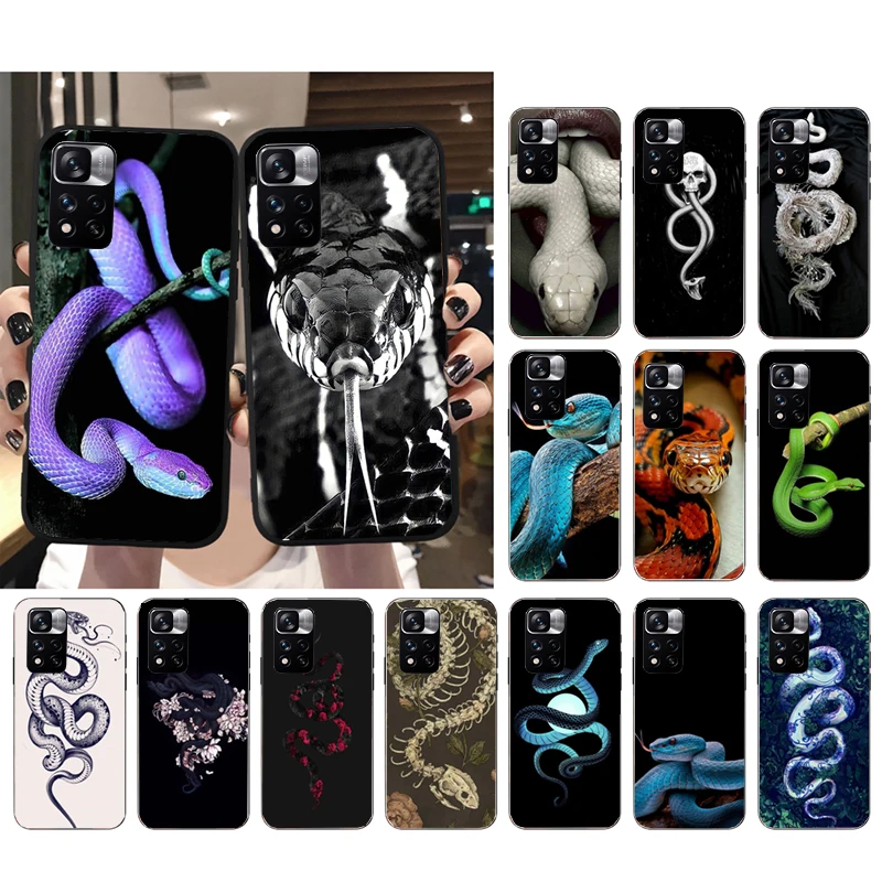 

Phone Case for Xiaomi Redmi Note 12 Pro 11 11S 11T Pro 10 9 Pro 10S Redmi 10 9 10C 9C Snake Case