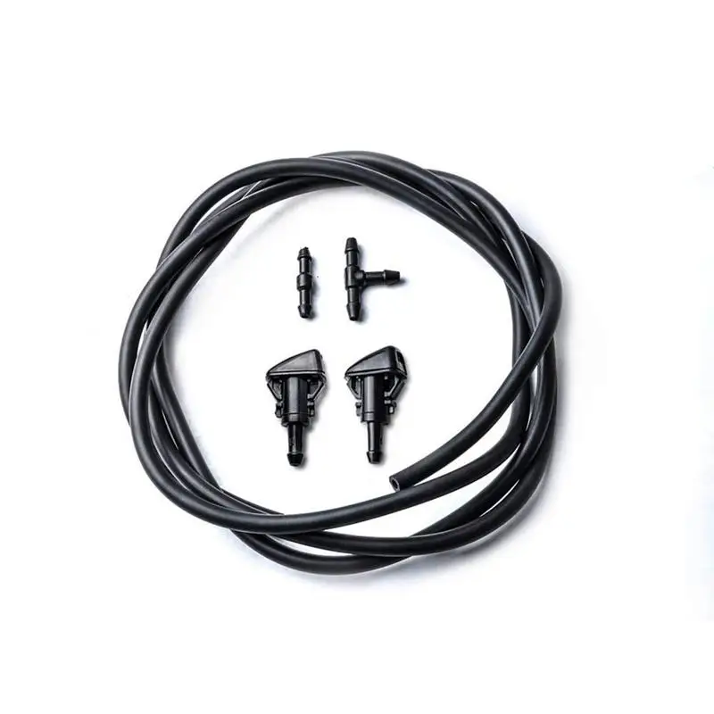

Windshield Washer Nozzles Kit With Sprinkler Hose Kit Car Accessories