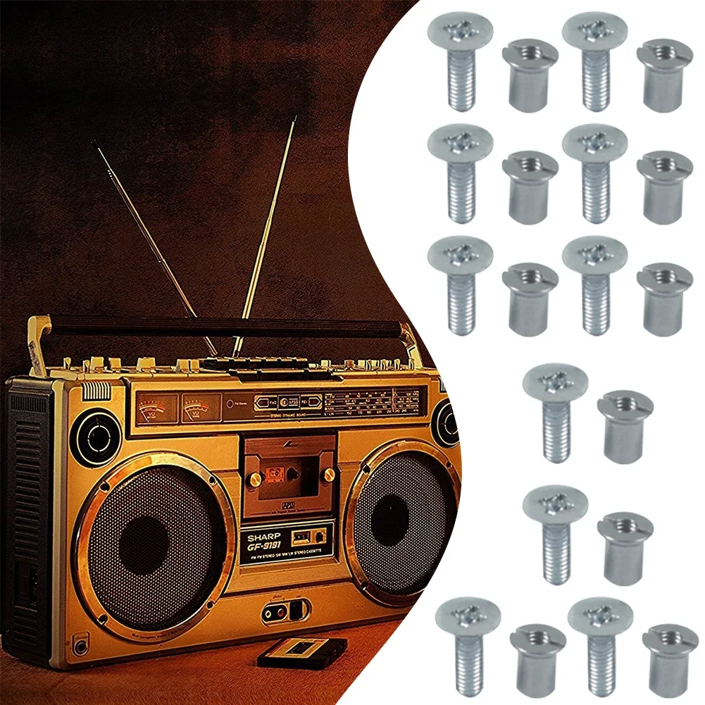 24 шт. набор винтов для захвата катушки с треугольным винтом из нержавеющей стали 3