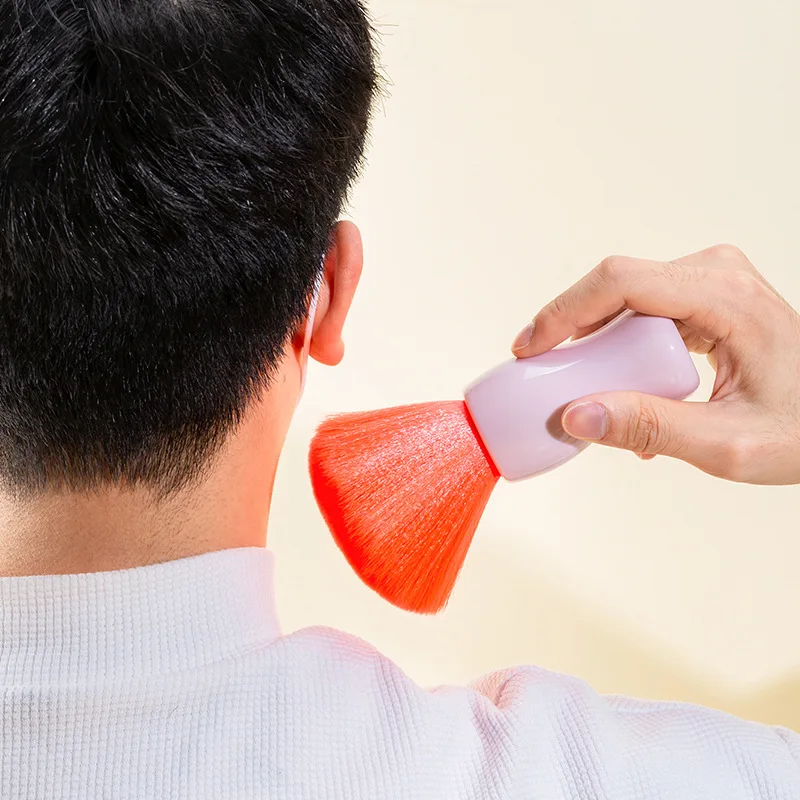 Профессиональные мягкие щетки для лица и шеи парикмахерские искусственные