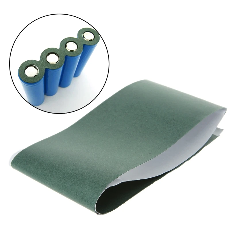 

1m 0.2mm Thickness 18650 Battery Insulation Gasket Paper Li-ion Cell Insulating Patch Pads with Glue Patch Electrode