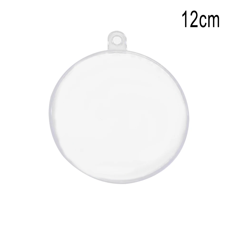 

Brand New Christmas Ball Xmas Decor Plastic 10cm Shopping 11cm Transparent 12cm 14cm 16cm Candies Christmas Tree