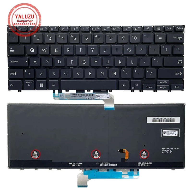 Фото Новая клавиатура для ноутбука ASUS ExpertBook B5 B5302 B5302F B5302FBA/FEA B5302C B5302CE B9 B9400 B9450 B9450F B9450FA №1