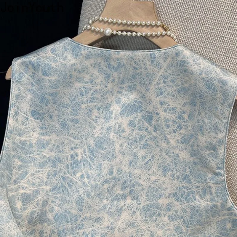 Женский винтажный кардиган без рукавов Свободный жилет в китайском стиле с