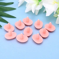 10 pcs diy piggy doll puppet plastic pink screw thread pig nose safety washers pads for handmade doll craft children kids n0hd