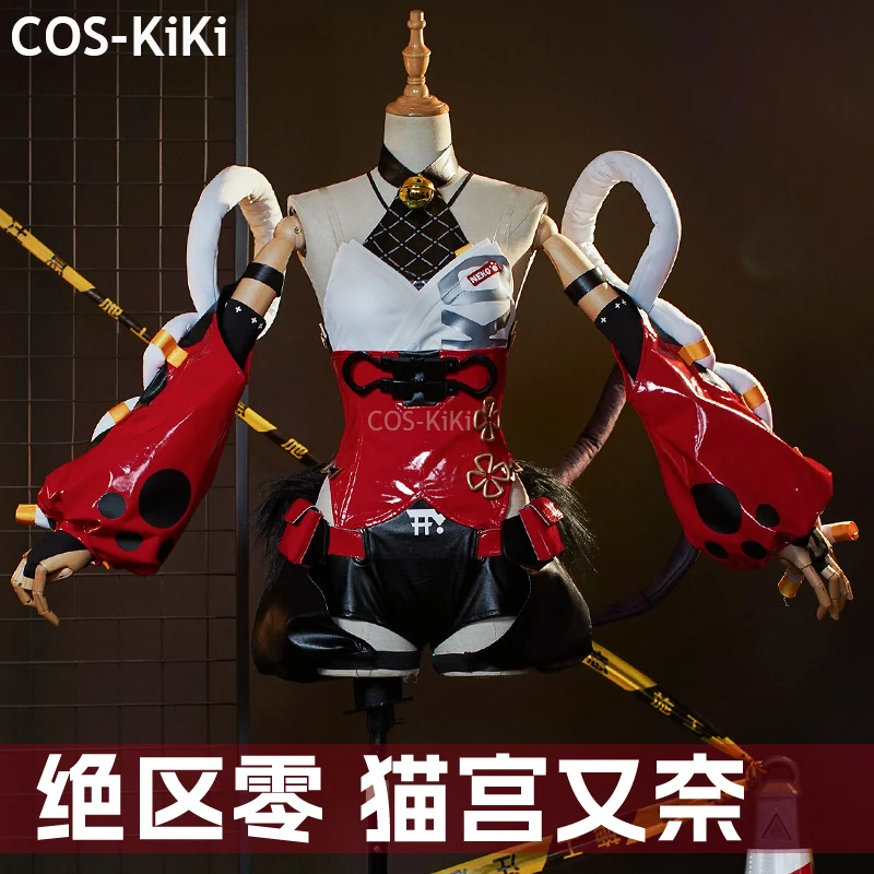 Костюм для косплея COS-KiKi Zenless Zone Zero Mana Nekomiya необычный костюм женский ролевых игр на