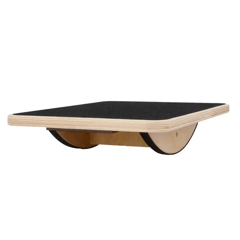 

Wooden Balance Board Yoga Balancer Anti-Skid Non-Slip Hand Grip Balance Board Sport Yoga Fitness Exercise Training Board