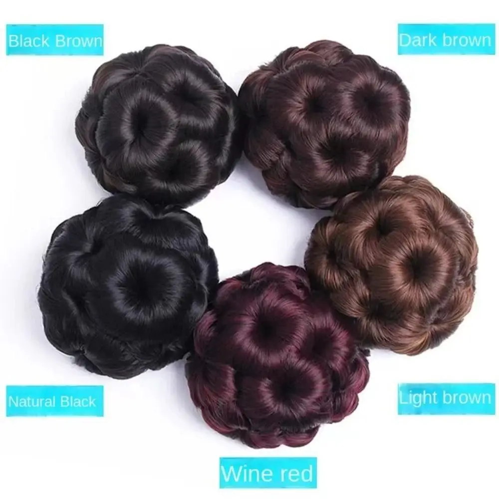 Модный парик из высокотемпературного волокна в цветочном стиле зажим цветочное