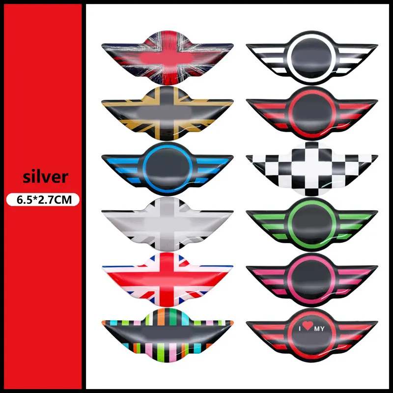 

Steering Wheel Centre Badge Glue Decor Sticker For BMW Mini Cooper JCW S Countryman Paceman F50 F54 F55 F56 F58 R57 R55 R60 R61