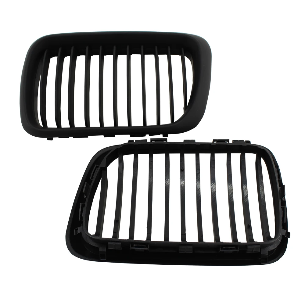 BLACK E36 Grille ABS Front Replacement Hood Kidney Grill For BMW E36 97 98 99  for BMW  318i 323i 325i 320i 328i images - 6