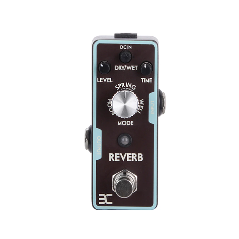 ENO Reverb Guitar Effect Pedal 3 Tones Spring/Hall/Deep Well WET/DRY Adjustable Electric Parts &amp Accessories