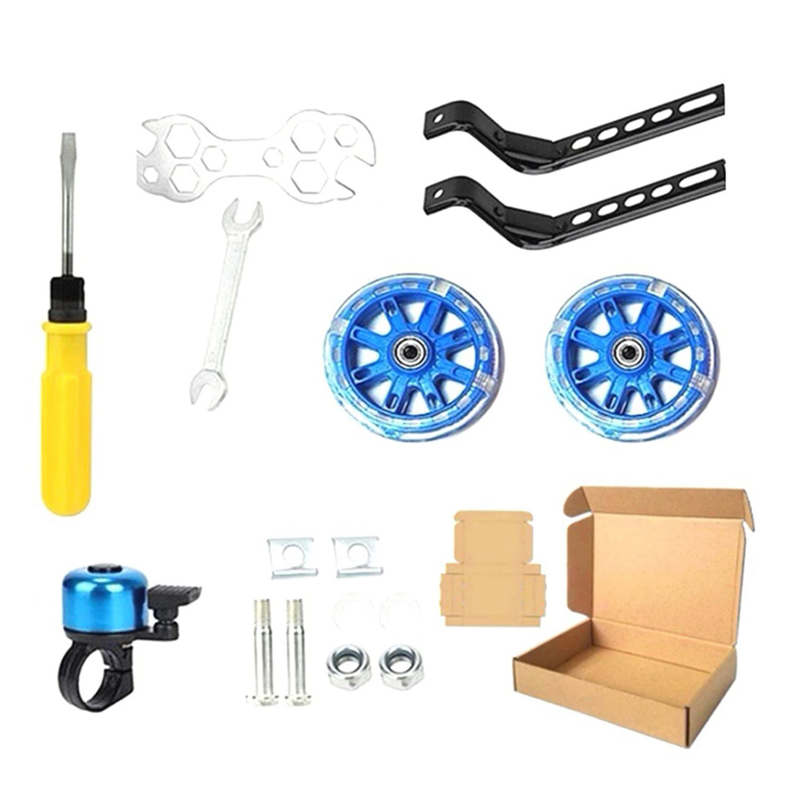 

Оборудование Ani противоскользящее уличное балансирующее детское Велосипедное поддерживающее колесо для езды на велосипеде бесшумное регу...