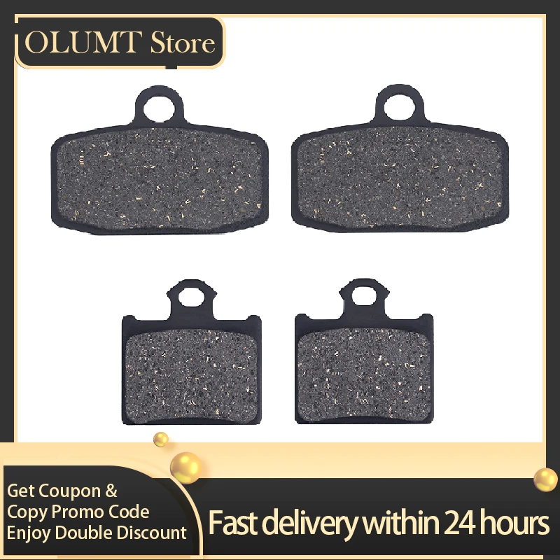 

Motorcycle Scooter Brake Pads Front Rear Kit For OHVALE GPO110 GPO160 GPO GP-O 110 160 2019 2020