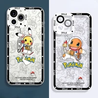 disney cartoon transparent phone case shockproof protective cover for iphone13 12 11 pro xs max 7 8plus x xr silicone soft cover