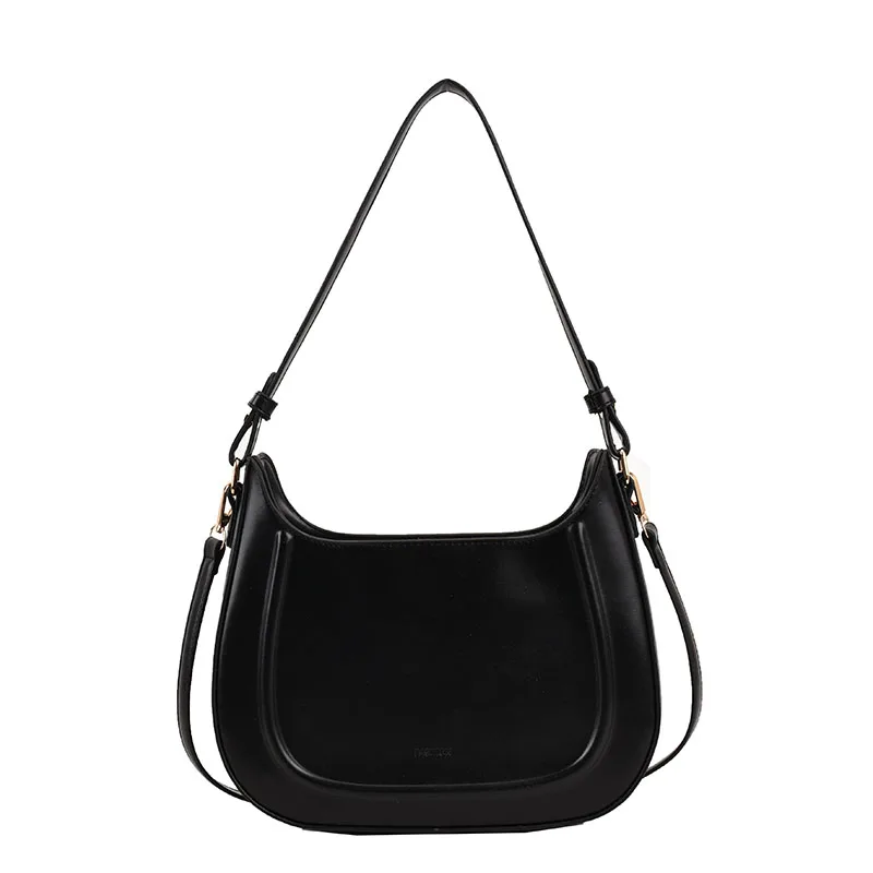 Jin Mantang Shoulder Bags For Women Solid Color PU Leather 2023 Spring Trend Handbags Lady Designer Small Crossbody Purse