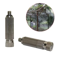 50pcs 316 outer thread 20 90 bar high pressure misting nozzles garden agriculture cooling humidify sprinklers fogging sprayers