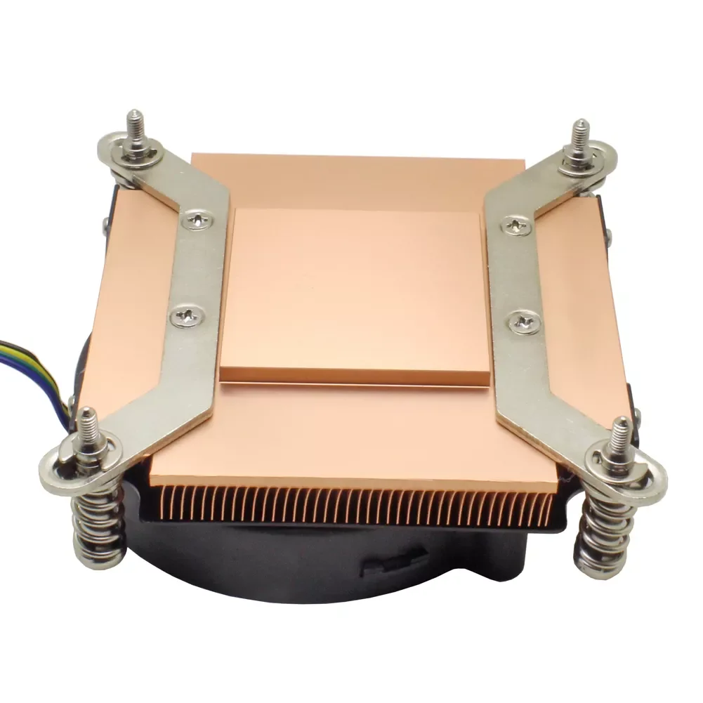 

(Special Offer) Server CPU Cooler Cooling Fan Copper Heatsink For Intel LGA 1155 1156 1150 1151 Industrial Computer Cooling