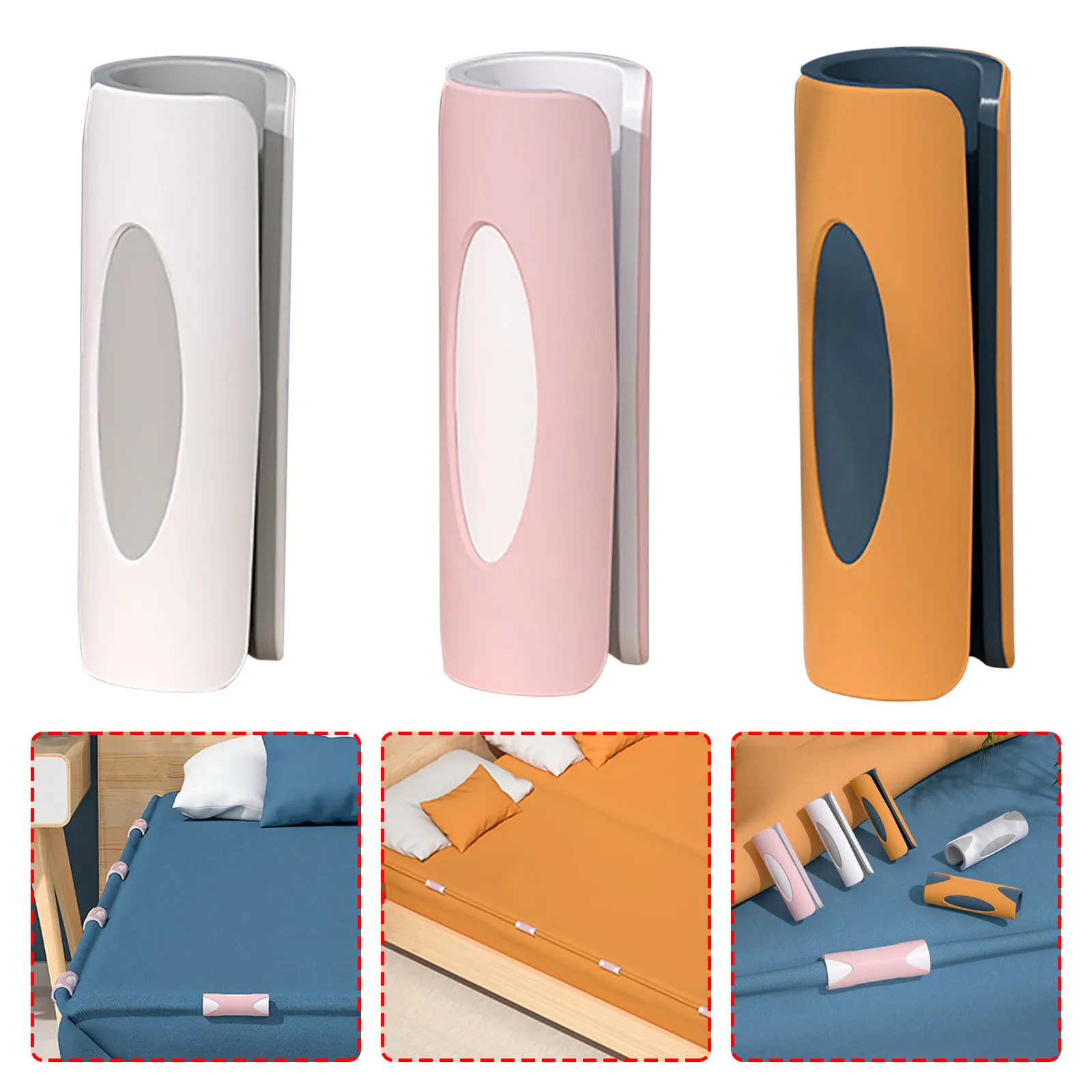 

Bed Sheet Clips Sheet Fasteners Keep Sheets Snug For Mattress With Raised Edge