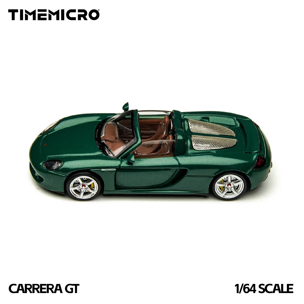 Фото Модель британского гоночного автомобиля TimeMicro1:64, зеленая, с имитацией покраски, из сплава, для хобби, коллекций и демонстрации №2