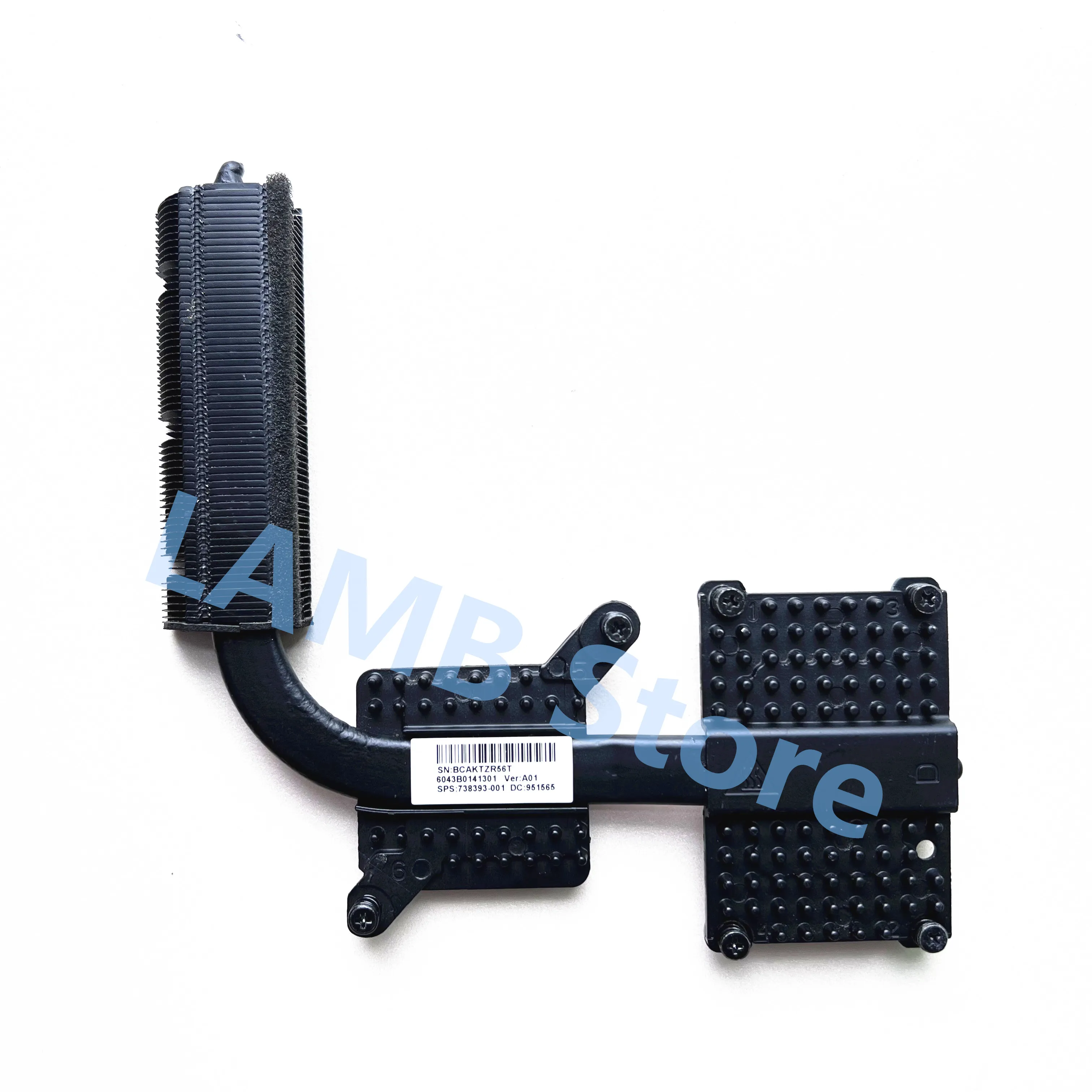 Original Used For HP 640 G1 650 Laptop CPU GPU Heatsink Radiator FAN 738393-001 738685-001 100% Tested Fast Ship |