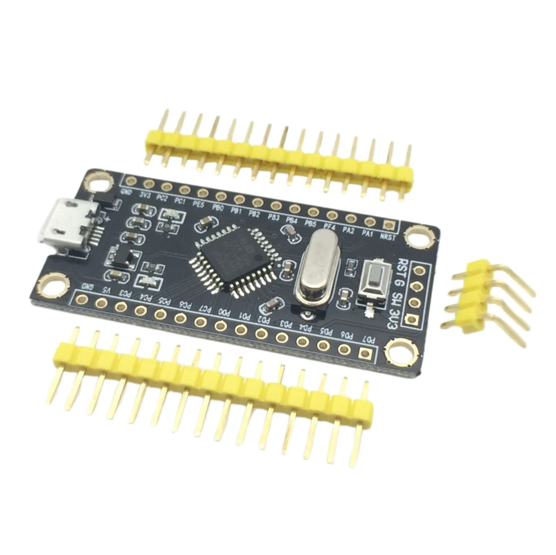 

Плата разработки STM8S STM8S105K4T6, модуль, основная плата, MCU STM8S, обучающая плата, позолоченная версия, 2 шт.