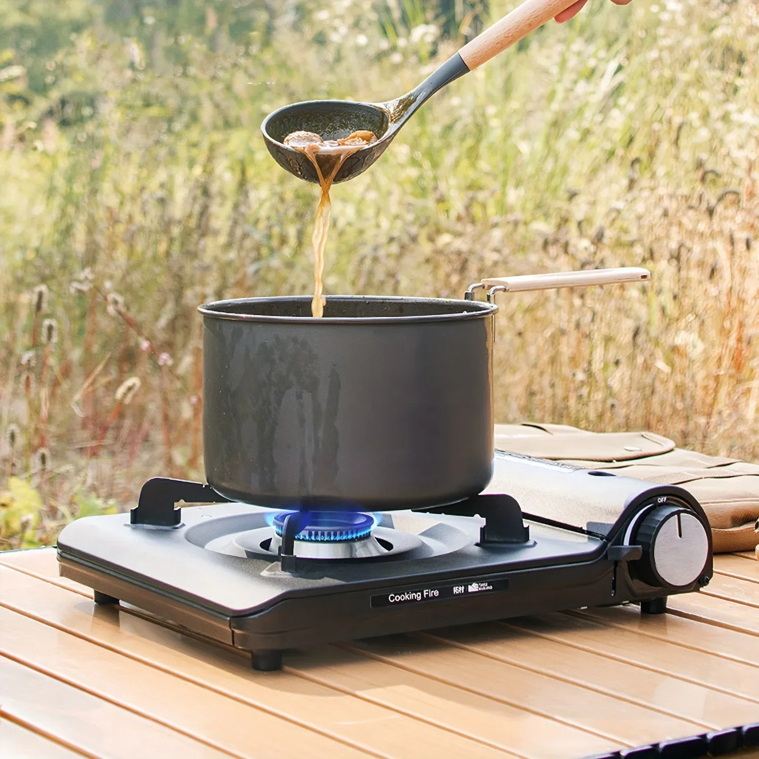 Новая портативная уличная плита для кемпинга духовка пикника Ультралегкая