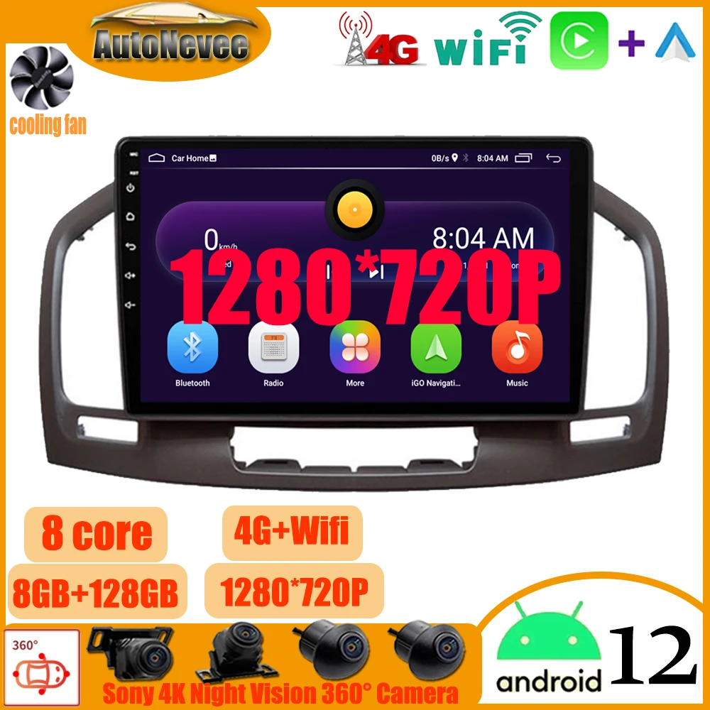 

Android 12 Car Radio For Buick Regal For Opel Insignia 1 2009 - 2013 Multimidia Video Player Car Stereo Carplay 2 din dvd