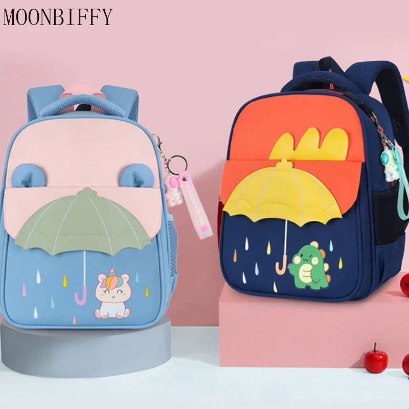 

Children Backpack for Girls Primary Students Cartoon Dinosaur School Bags Kids Satchels Kindergarten Bookbag Mochilas Para Mujer