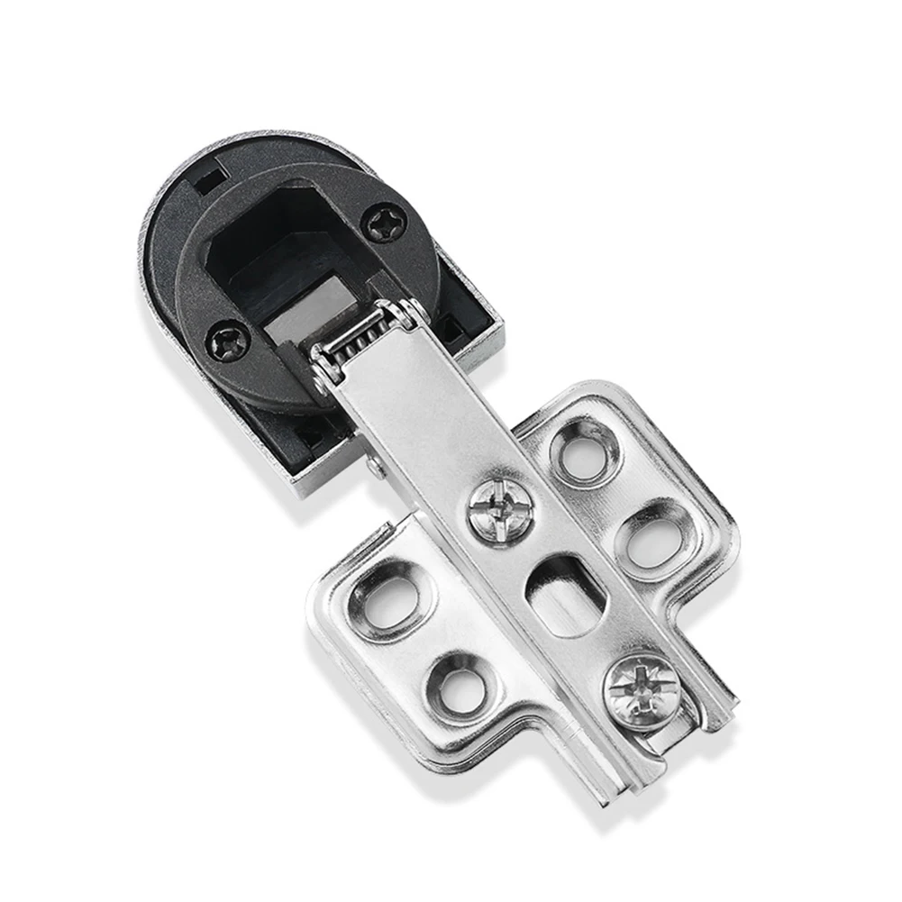 

Mini Round Head Glass Hinge Cabinet Door Damping Hydraulic Buffer Glass Furniture Hinge Soft Close Cupboard Furniture Hardware