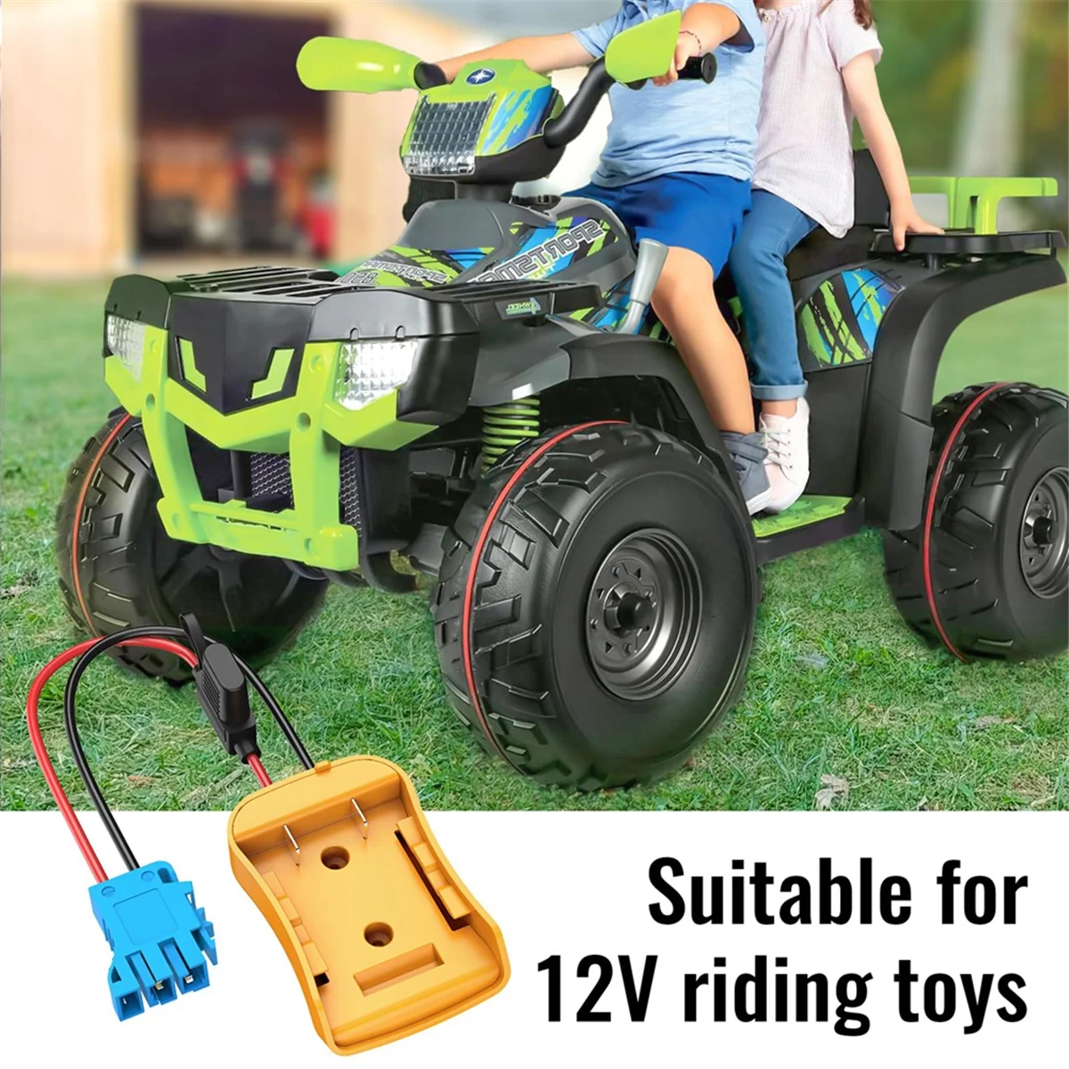 Адаптер для силовых колес аккумулятора Dewalt 20 в с соединителем жгута проводов