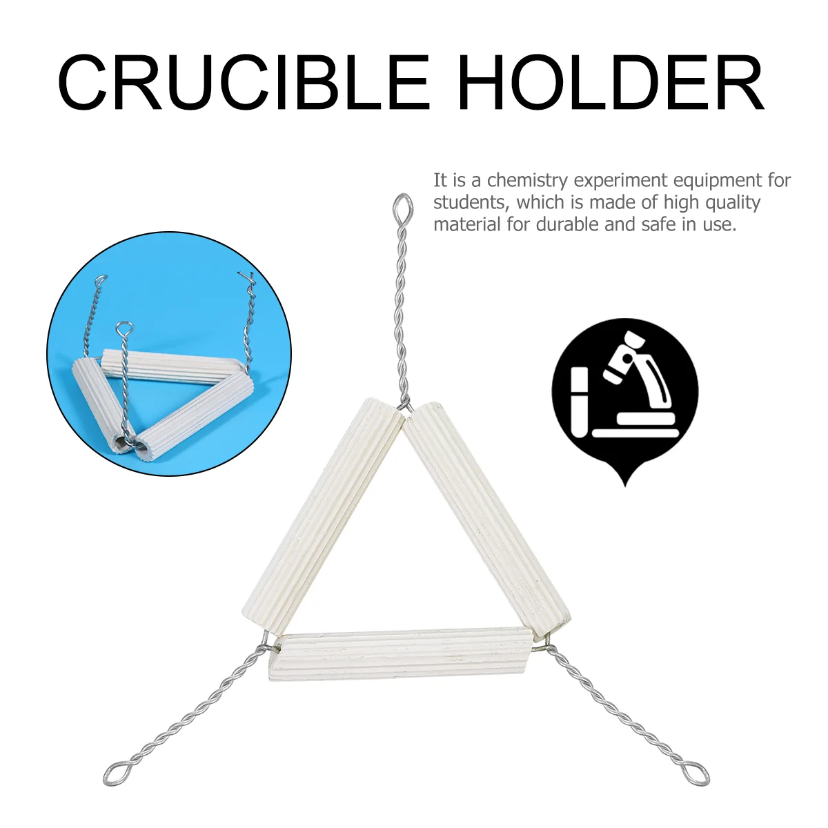 Рисунок 2 - Грязевая треугольная подставка для тигеля