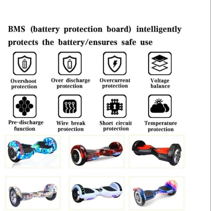 Литиевый аккумулятор для балансировки автомобиля 36 В 5400 мАч 42 в