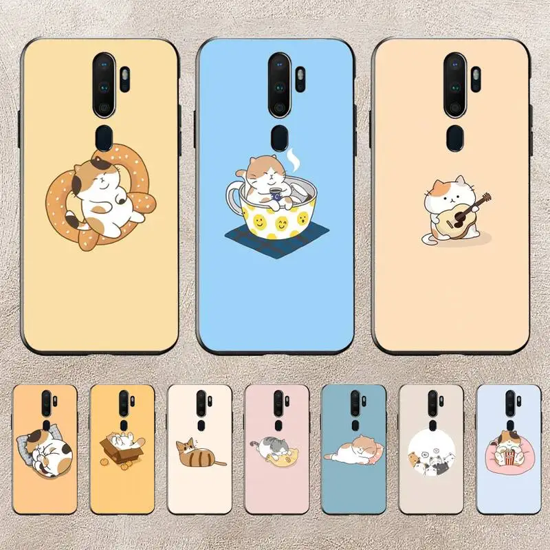

Cute Cat Phone Case For Redmi 9A 8A 6A Note 9 8 10 11S 8T Pro Max 9 K20 K30 K40 Pro PocoF3 Note11 5G Case