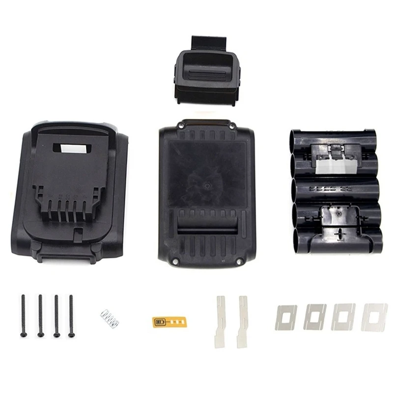 

Replacement DCB200 Battery Plastic Case For Dewalt DCB201 DCB203 DCB204 DCB200 18V 18650 Li-Ion Battery Case