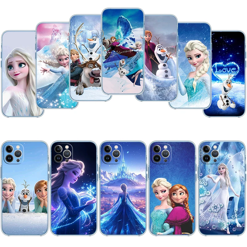 Фото Прозрачный чехол для телефона ED20 Frozen Olaf Elsa Anna для LG K22 K30 K40 K40S K41 K42 K50 K50S K51 K51S K52 K61 K62 K71 K92 Q61 №2