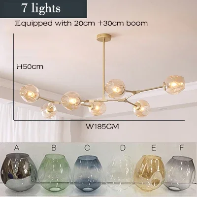 

SANDYHA стеклянная люстра