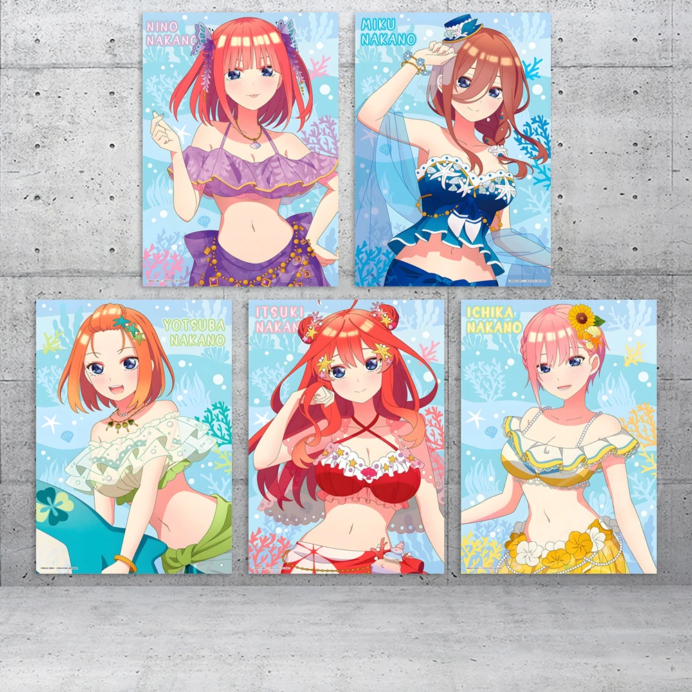 

Prints Canvas Anime Wall Art Painting Nakano Nino Modular The Quintessential Quintuplets Pictures Home Decor Poster Living Room