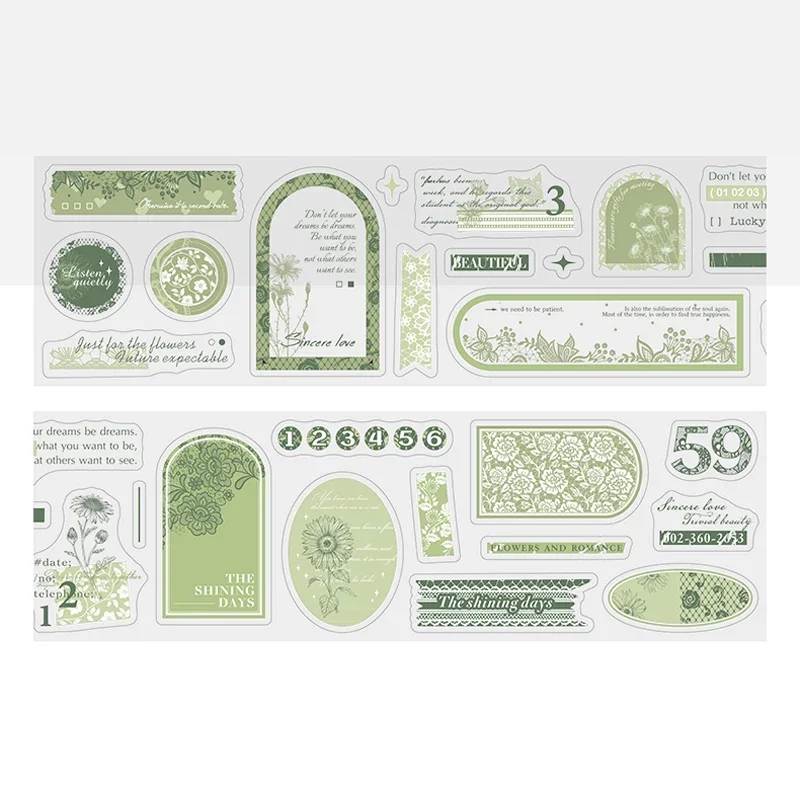 

Mr.Paper кружевная наклейка 2М