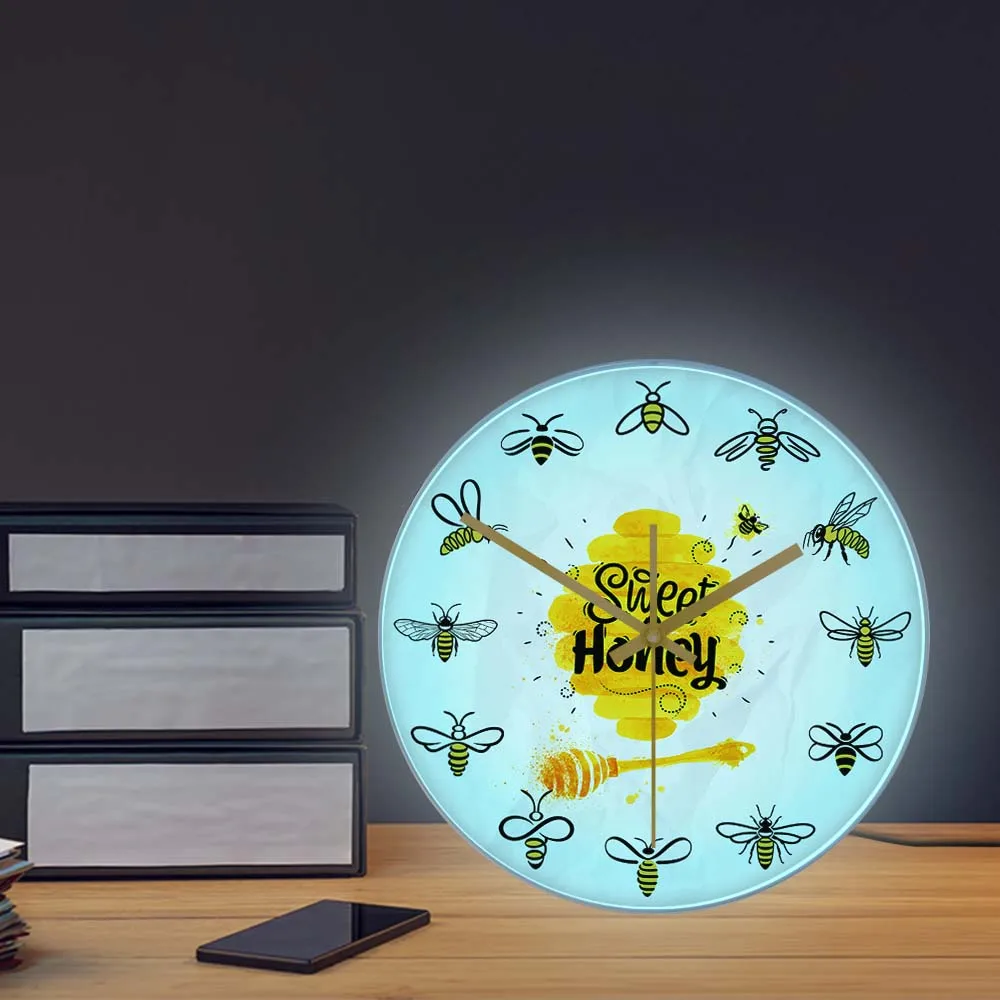Фото Bass Art Fish O'clock Silent Swept Рыболовные настенные часы Lodge Cabin Man Cave Art Decor Рыбак Настенные часы Рыбалка Подарки для него №5