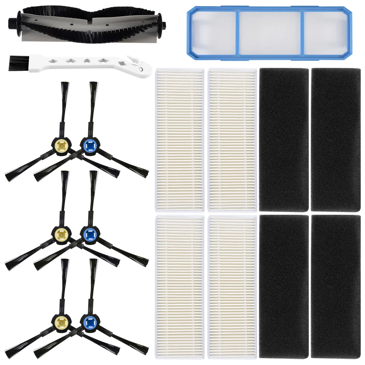 Комплект сменных аксессуаров для ILife A7 A9S V8 V8S X750 X785 X800 V80 Silvercrest SSR1 Ssra1 Вакуумный