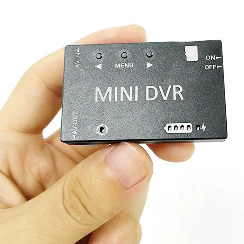 Мини-FPV DVR видео-аудио рекордер NTSC/PAL встроенный аккумулятор 3 7 В 400 мАч для FPV RC