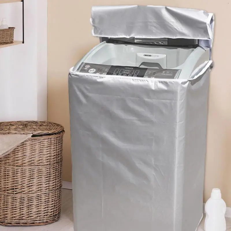 

Laundry Dryer Protect Cover Washer Cover Dryer Cover Durable Waterproof Fabric Laundry Dryer Protect Cover Dustproof Sunproof
