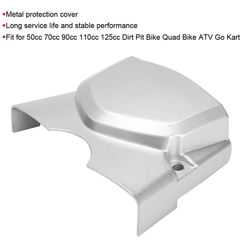 Левая Звездочка двигателя подходит для 50 куб. См 70 90 110 125 крышка звездочки