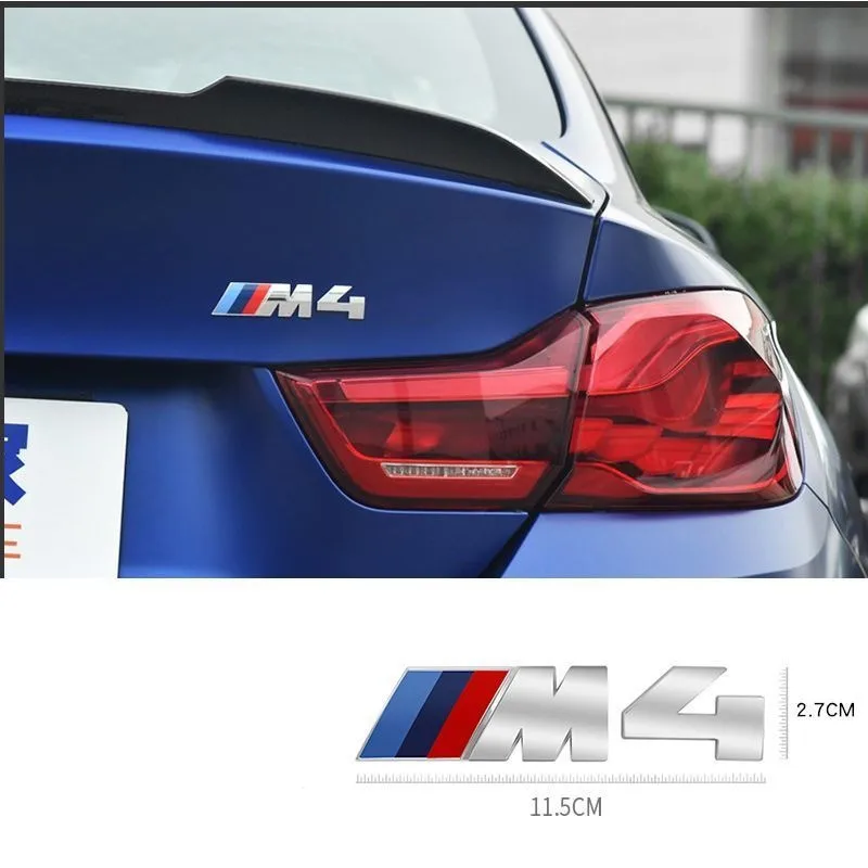 1 шт. автомобильные наклейки на багажник BMW M1 M2 M3 M4 M5 M6 M7 E34 E36 E61 E39 E60 E90 E92 E93 F10 F20 F30 G20