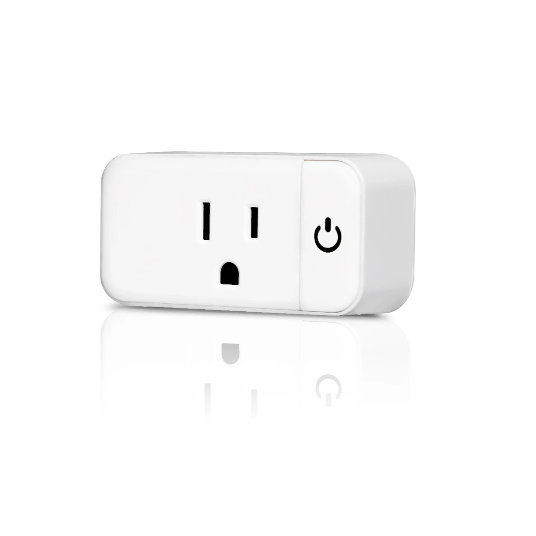 

Electrical Plug CE ETL FCC SDK 1 Years Smart Wifi Powerful Plug with Energy Monitoring Smart Outlet No Hub Required 9*7.8*5.7