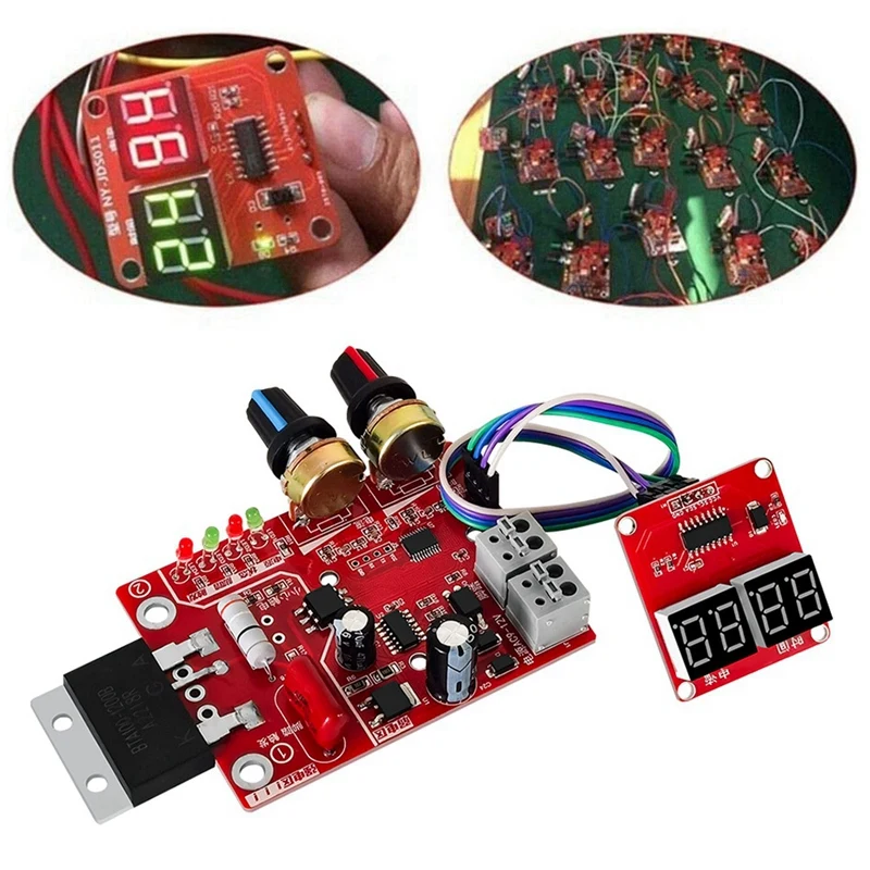 

NY-D01 DIY Control Board Regulating Time And Current Digital Display DIY Control Board (100A)