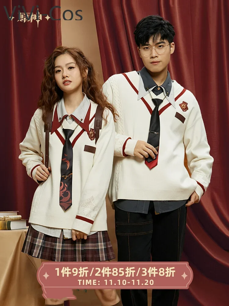 

Официальный Стиль ViVi-Cos, искусственное воздействие, разбавленная квадратная тема, косплей, принт, серия, трикотажная одежда Doujin, подарки унисекс